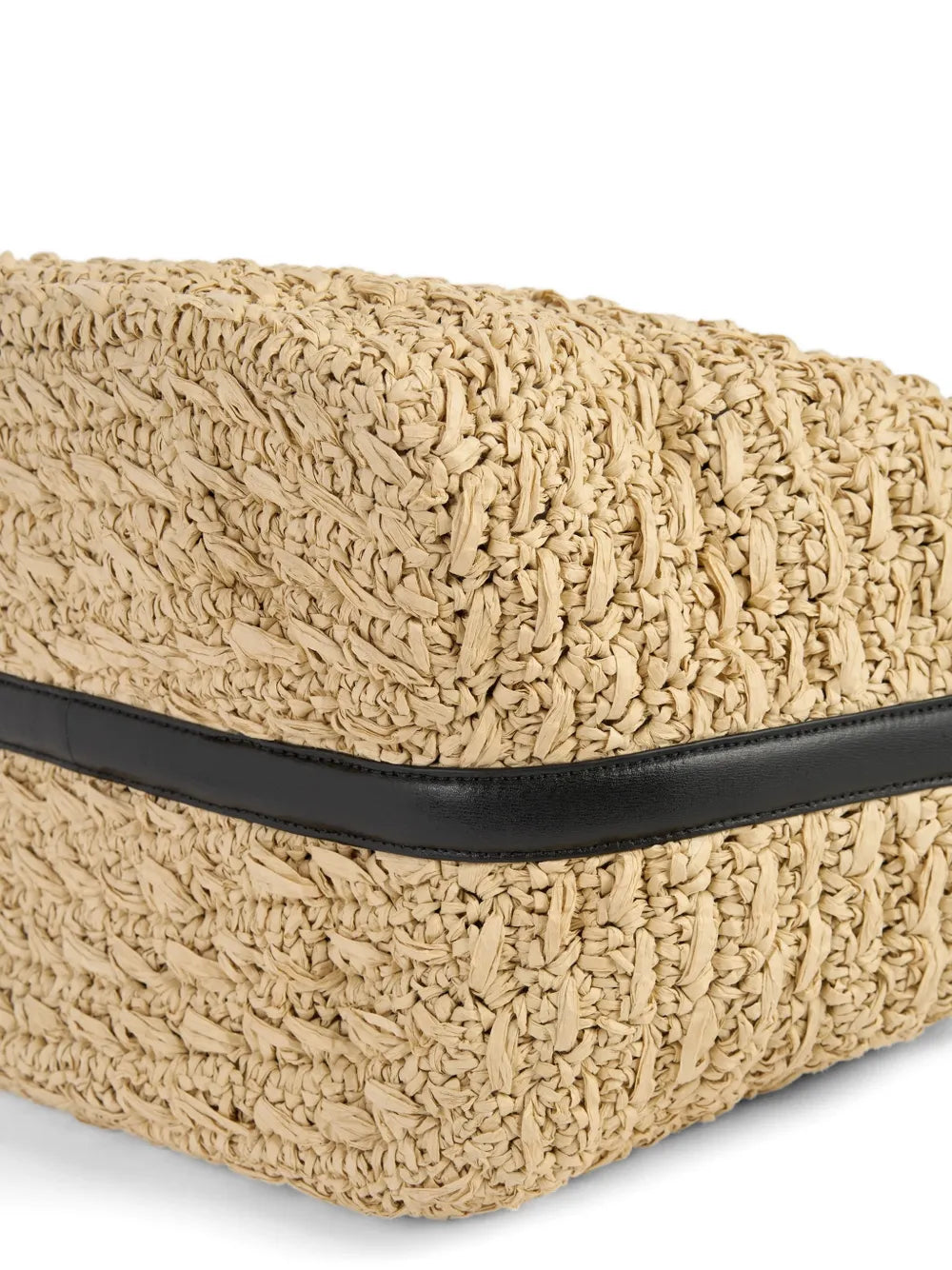 Totême Belted Paper Raffia Tote