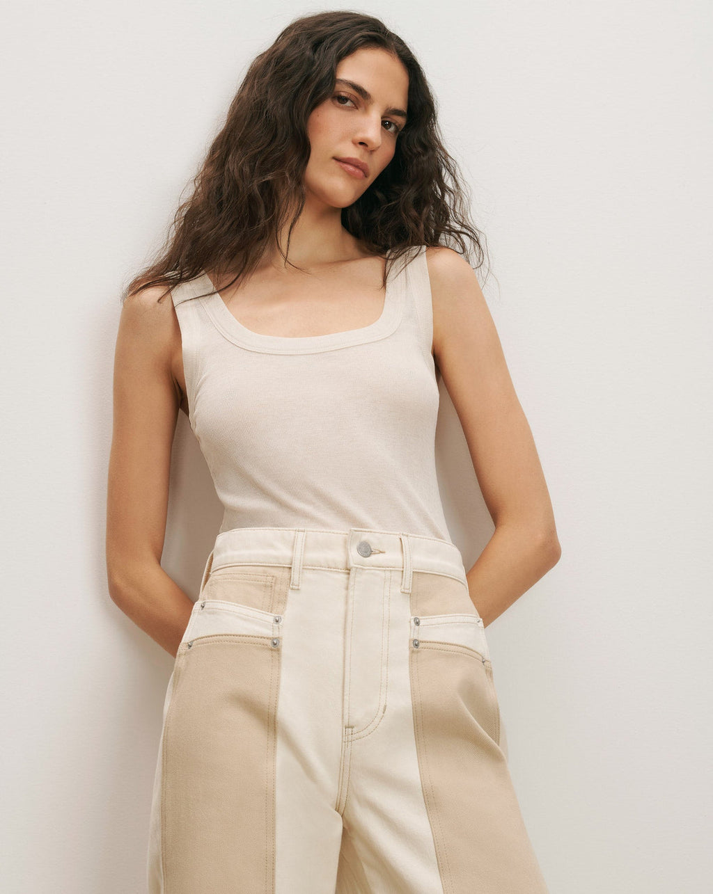Veronica Beard Belvedere Knit Tank Top