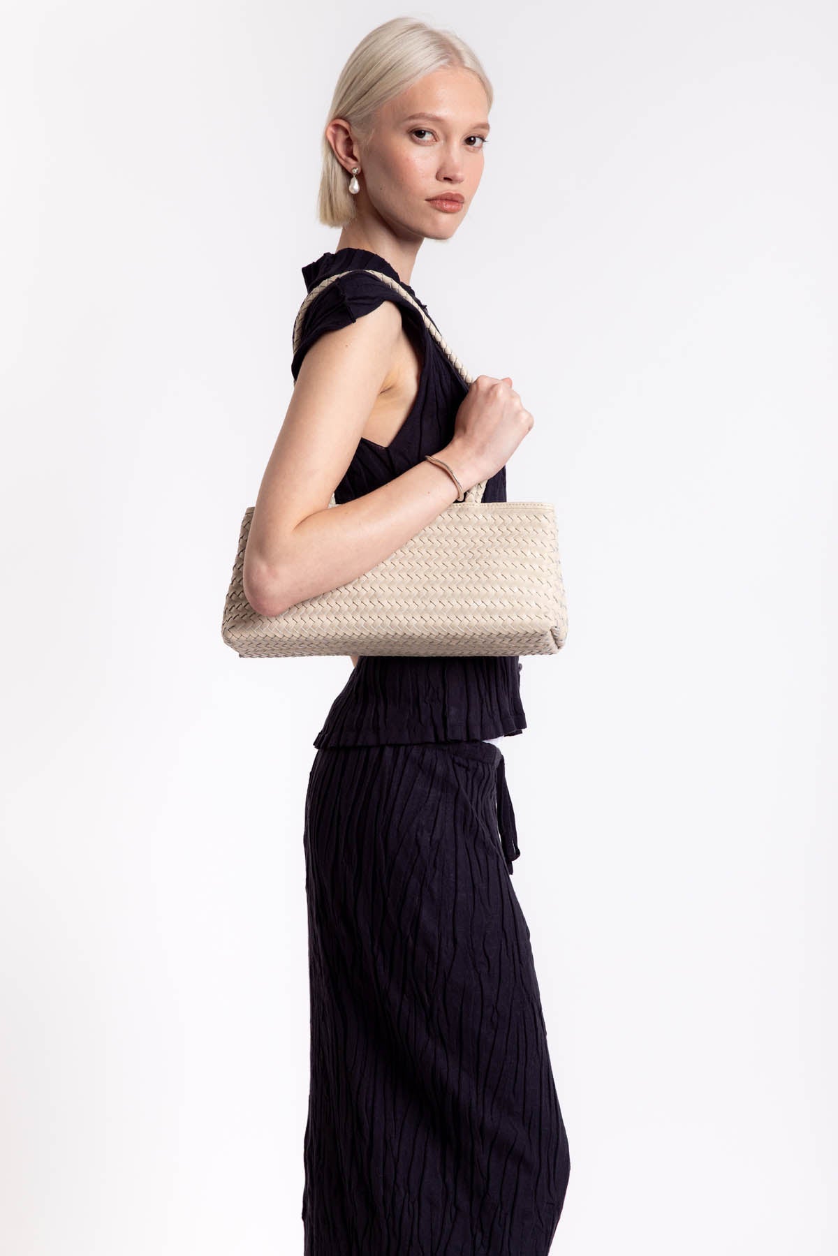 Bembien Naomi Top Handle Bag - Cream