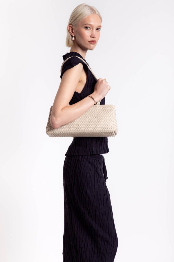 Bembien Naomi Top Handle Bag - Cream