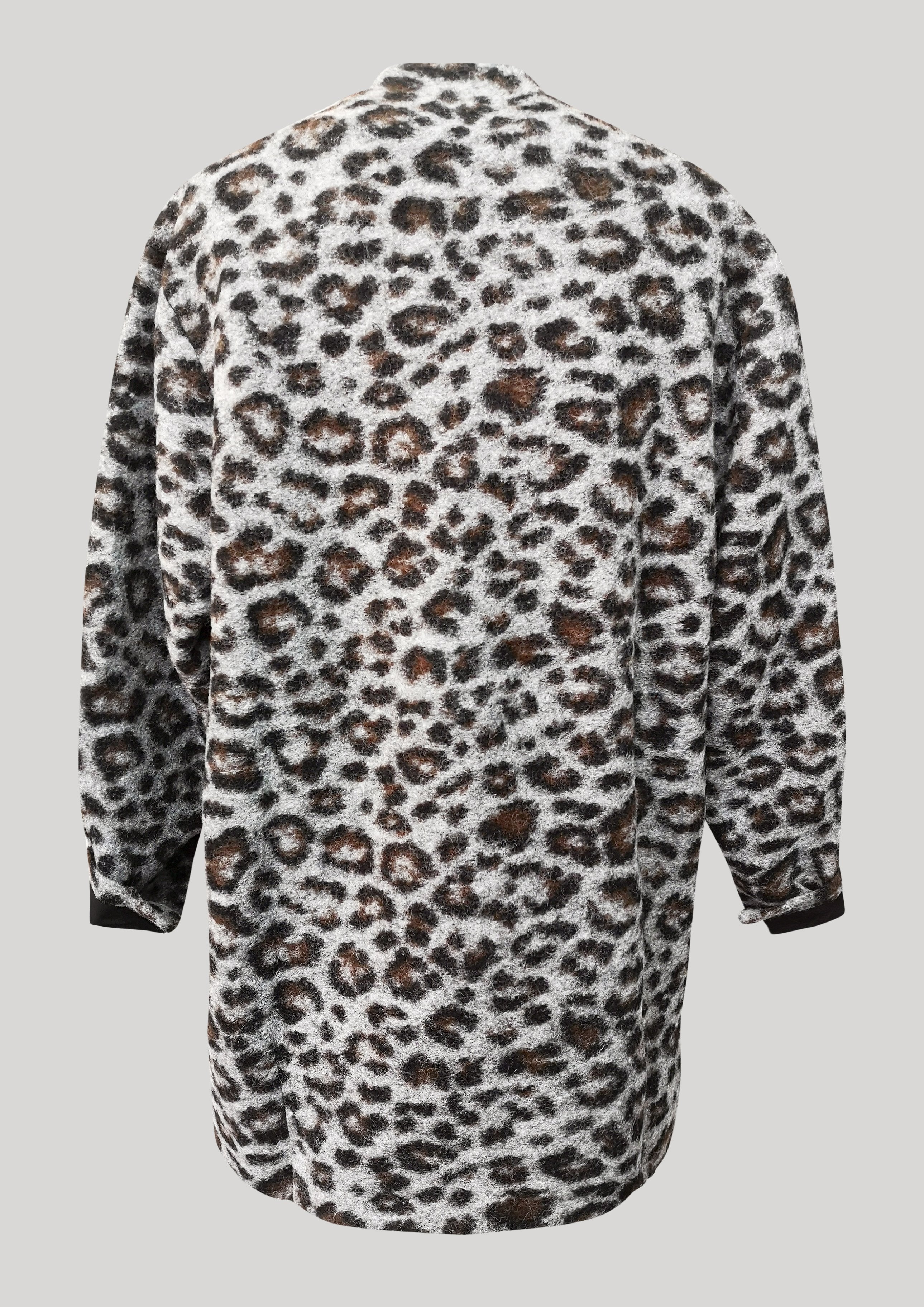 Berenik WOOL CARDIGAN - animal print