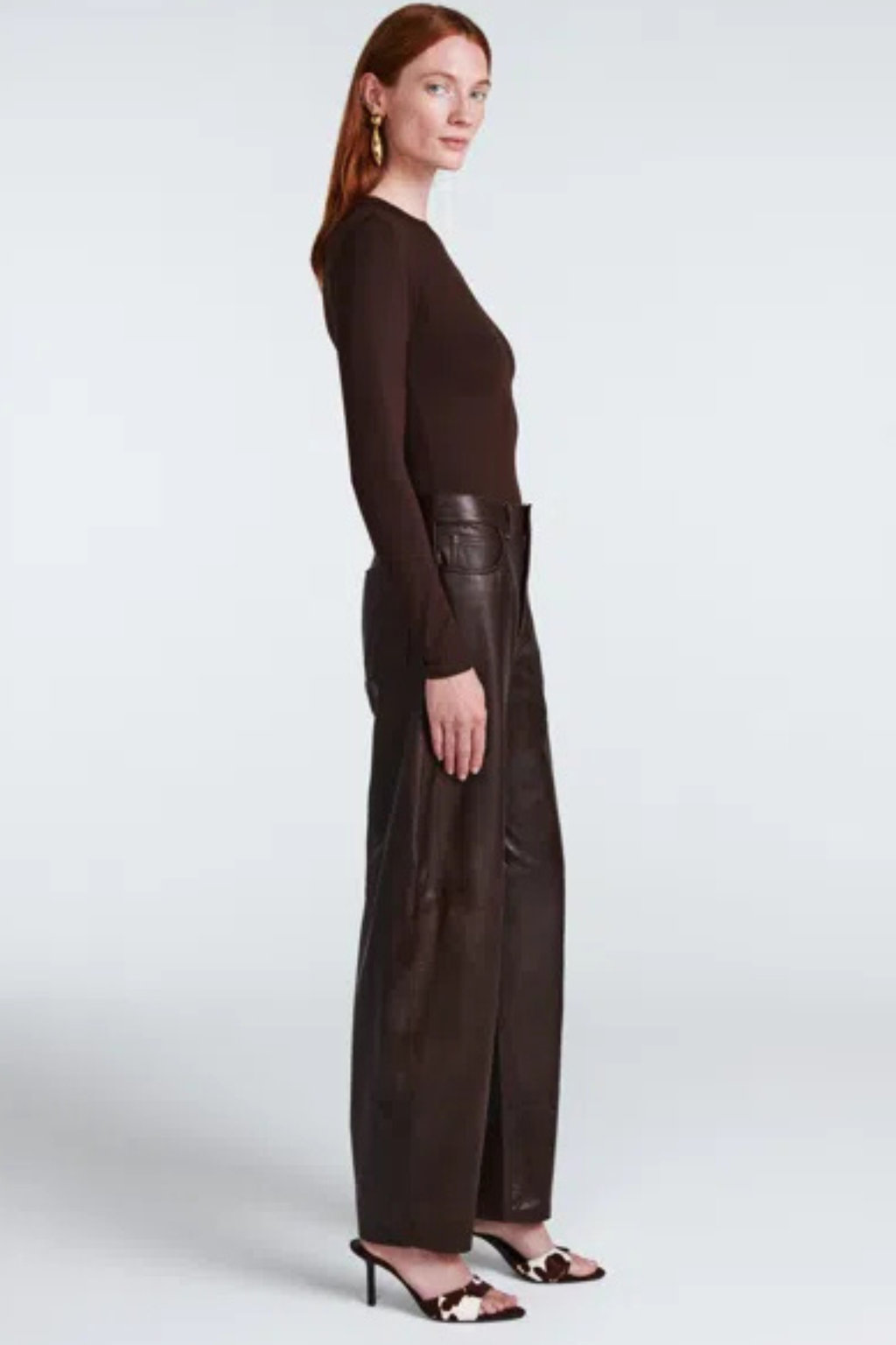 Ducie Billie Leather Trousers