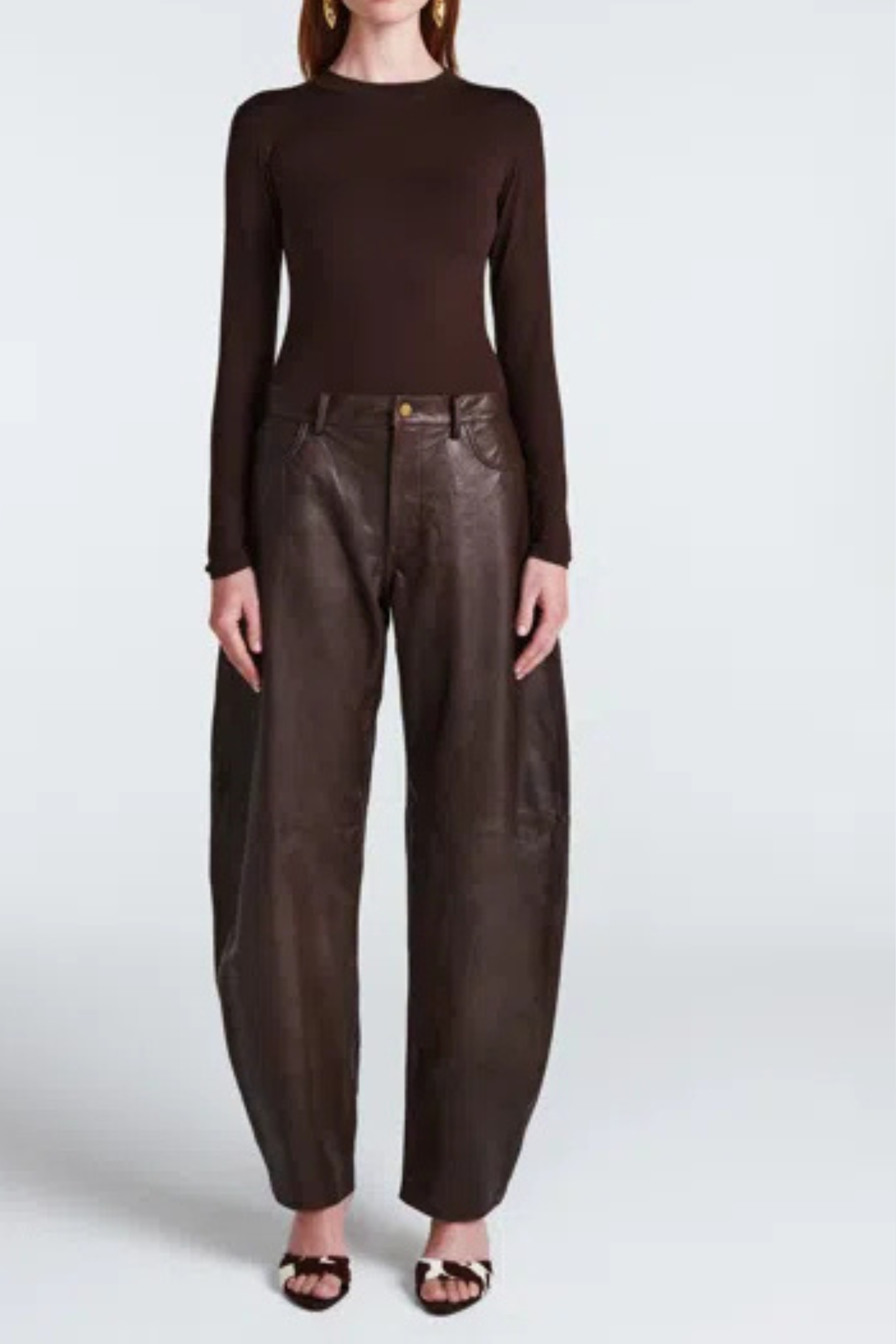 Ducie Billie Leather Trousers