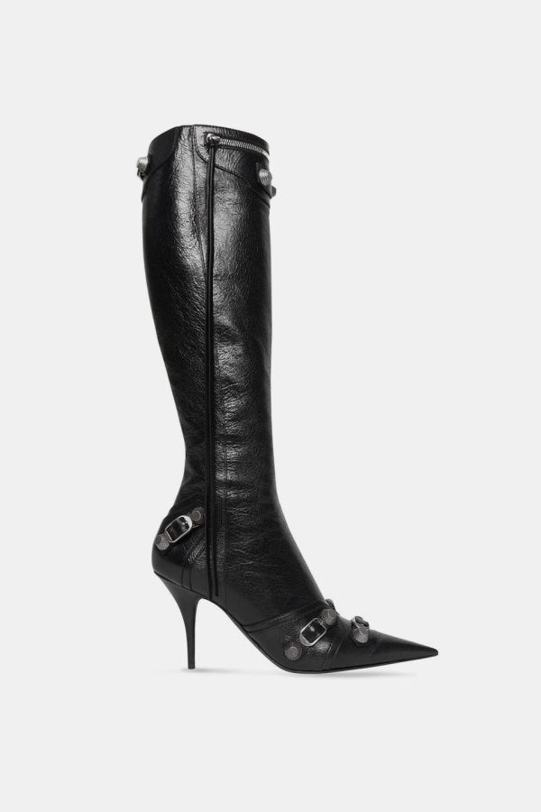 Balenciaga Cagole Boot - Black
