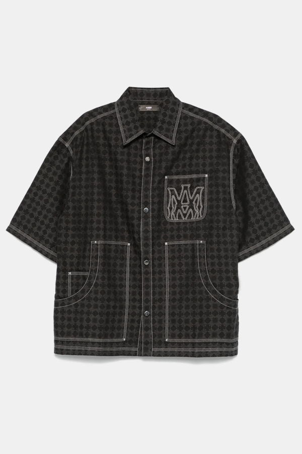 Amiri MA Quad Work Shirt - Black