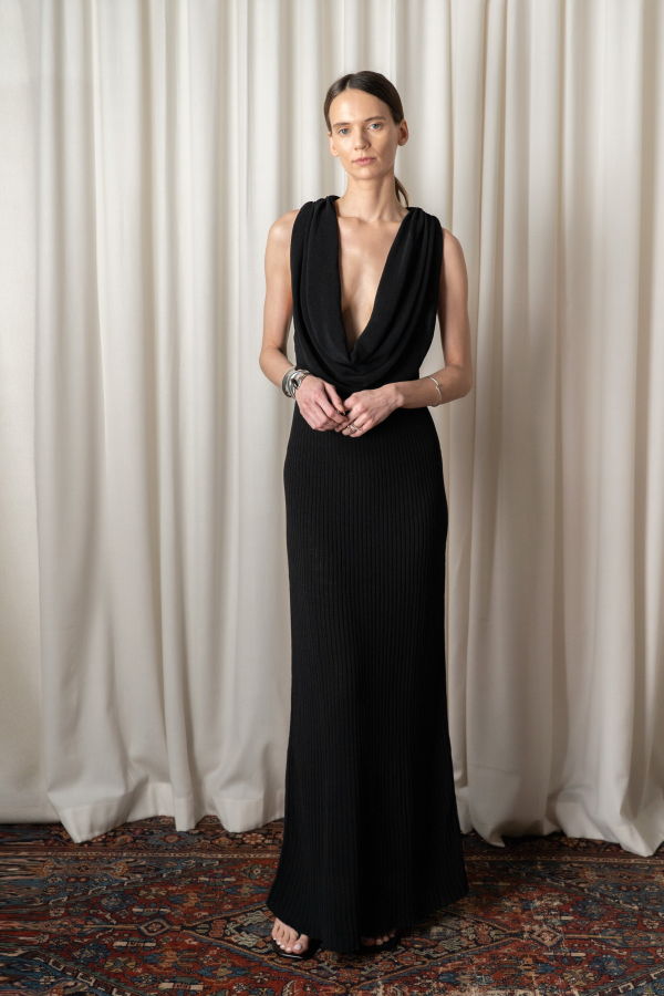 Kallmeyer Manon Cowl Neck Dress