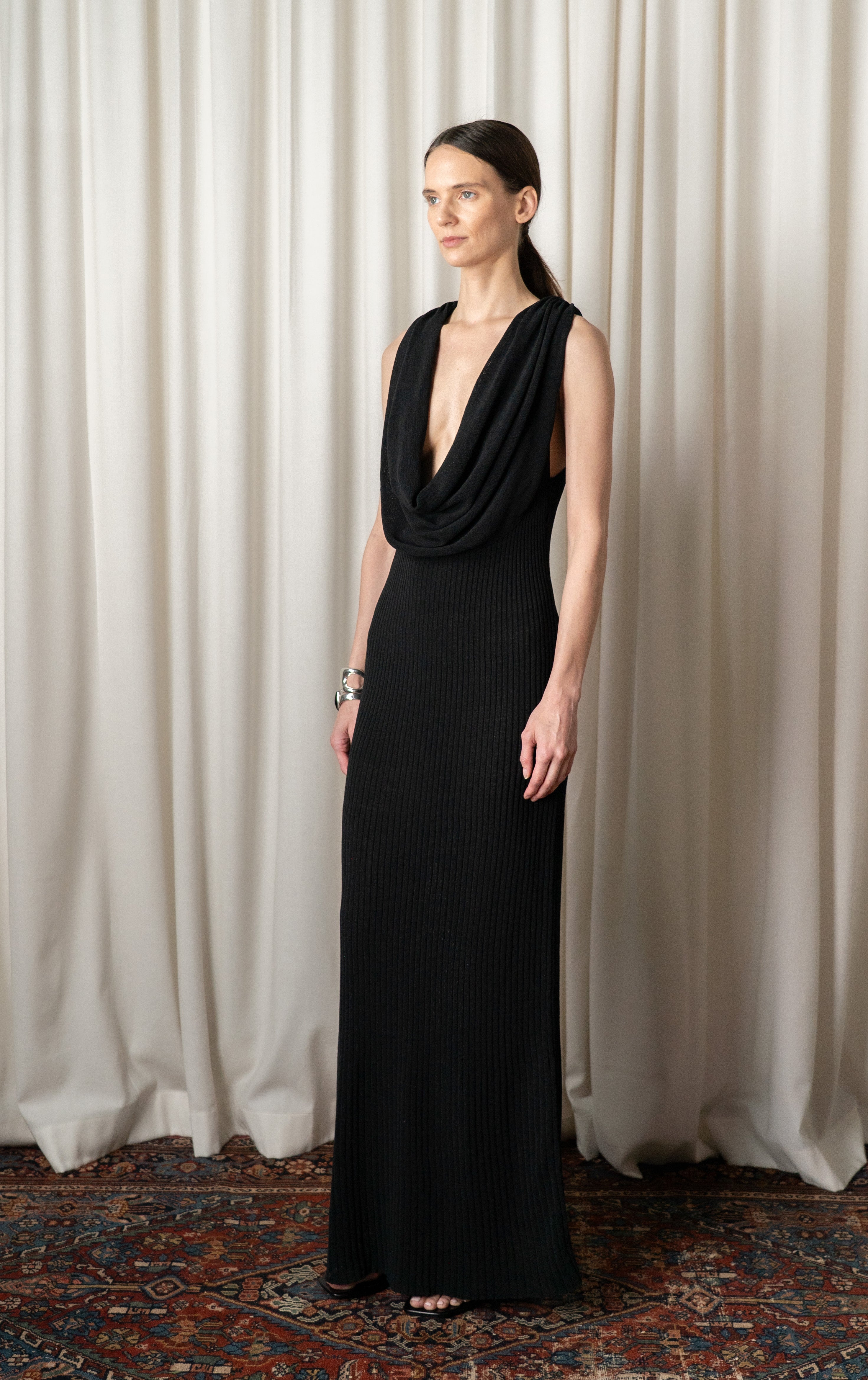 Kallmeyer Manon Cowl Neck Dress