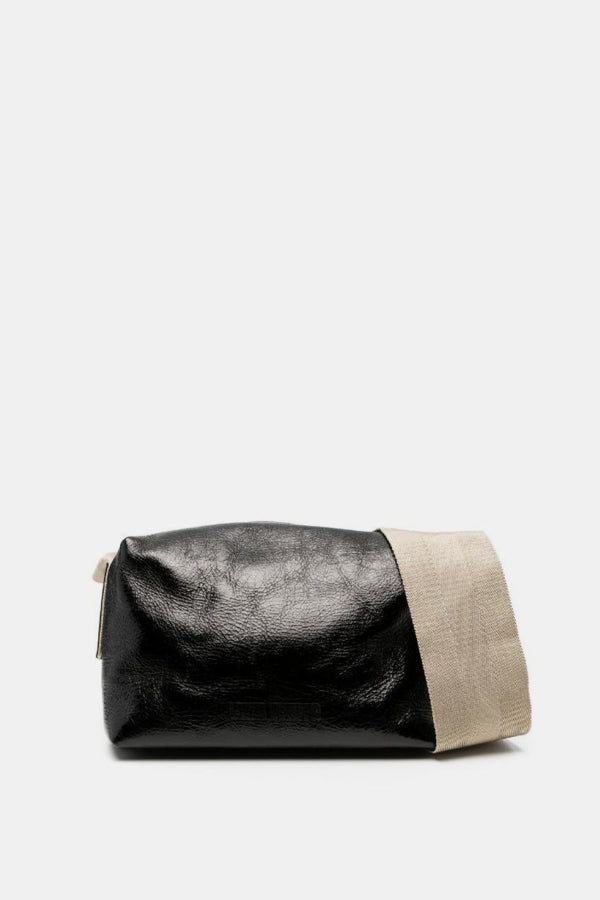 Uma Wang Medium Tofu Bag - Black/Mustard
