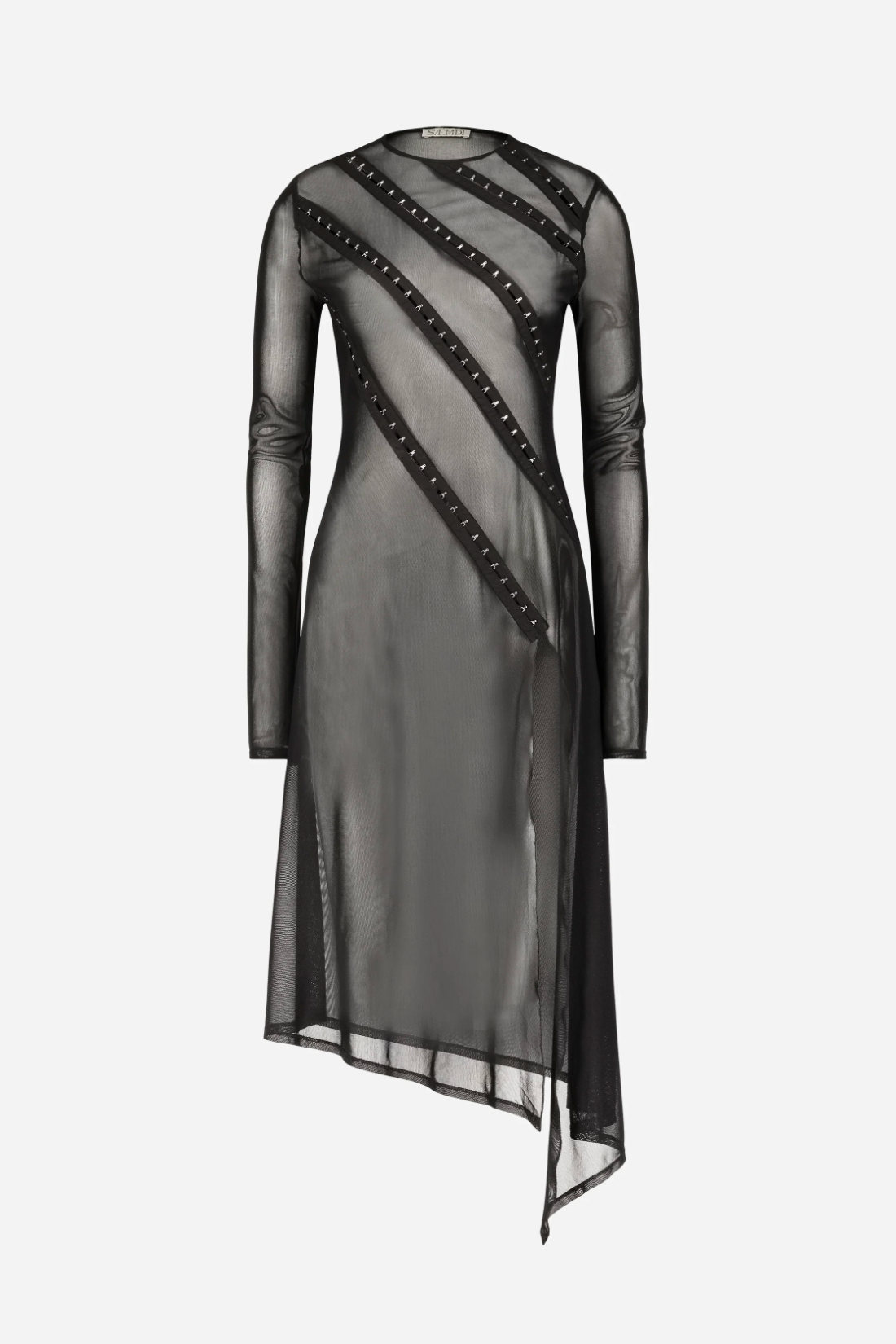 SAEMDI Rue Sheer Mesh Dress