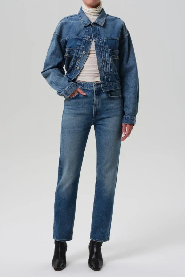 Citizens of Humanity Blaine High Rise Straight With Horsebit Jeans