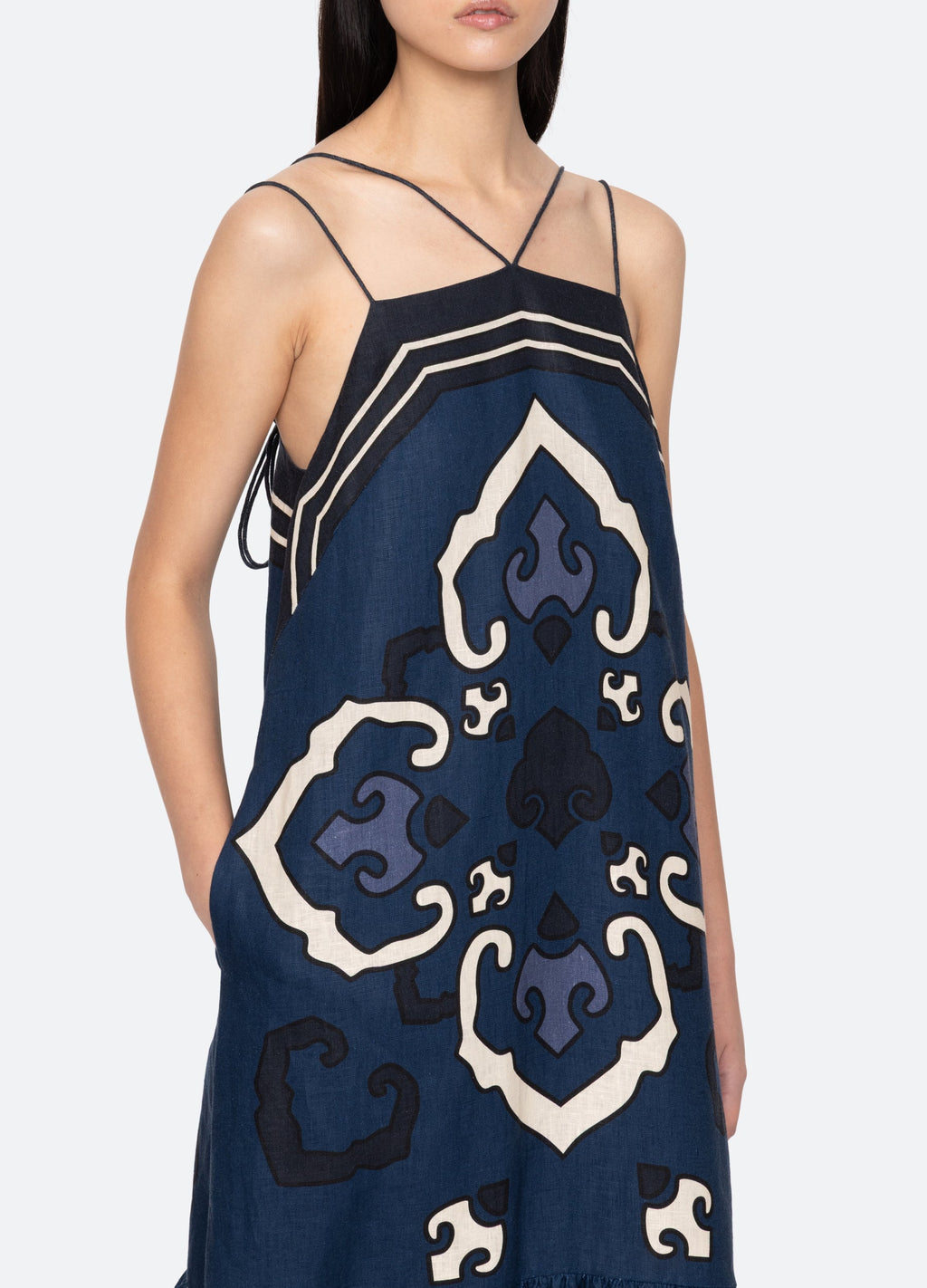 Sea NY Blaise Dress - Navy