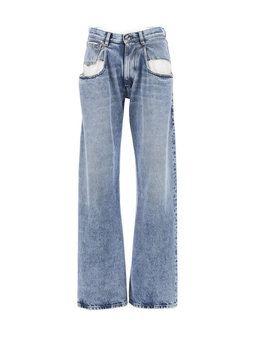 Maison Margiela Side Cuts Jeans - Blue