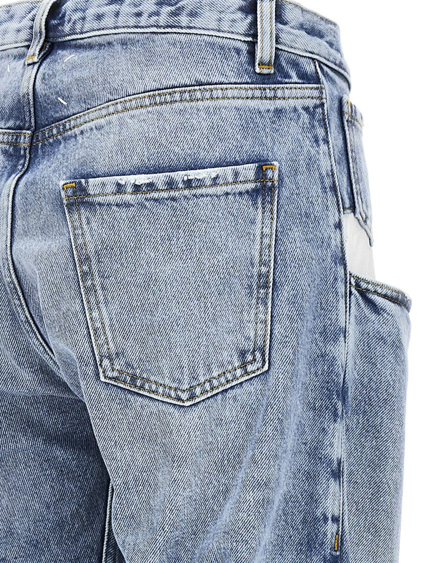 Maison Margiela Side Cuts Jeans - Blue