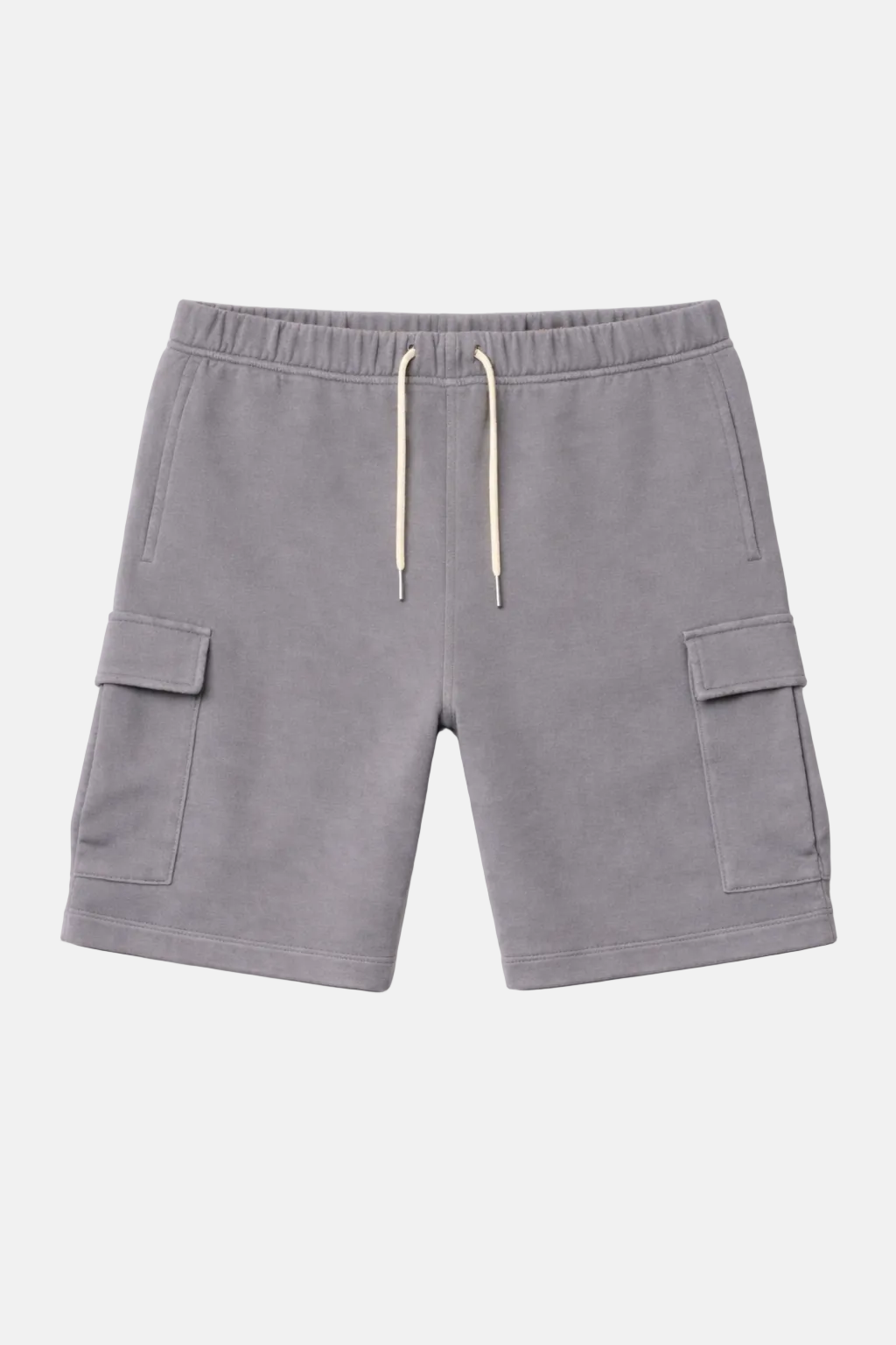 Blue&Cream Vandam Cargo Short - Pale Grey