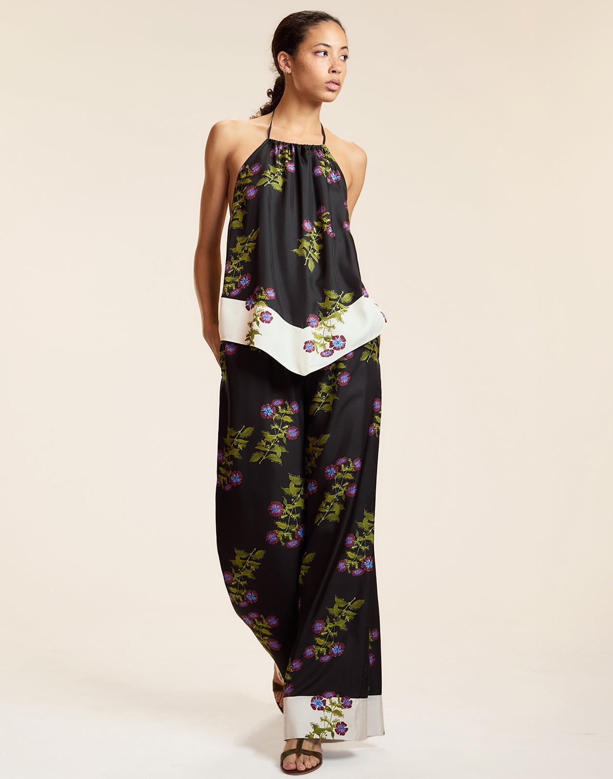 Cynthia Rowley Bon Voyage Top - BLKFL