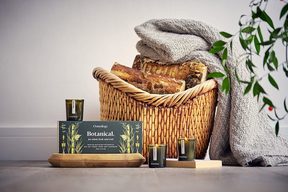 Osmology Botanical Green Mini Candle Gift Set