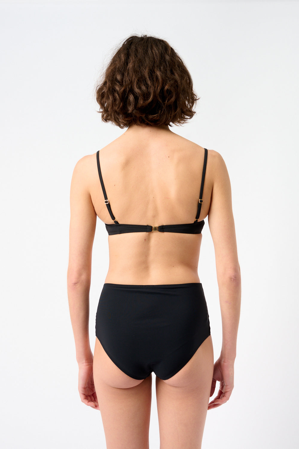 Totême Bra Bikini Top - Black