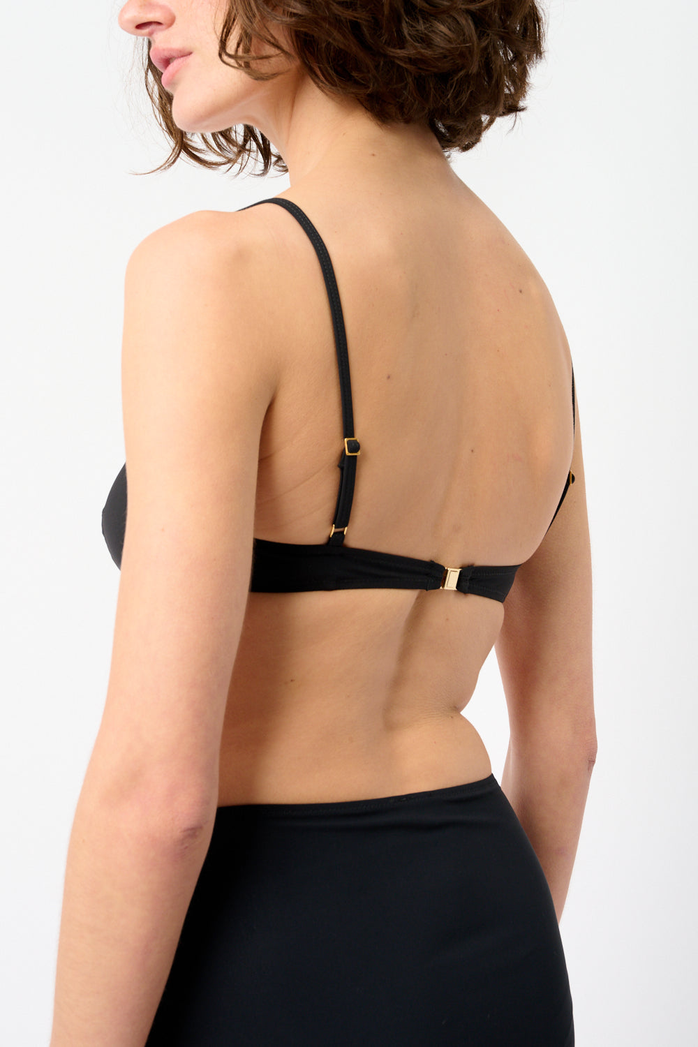 Totême Bra Bikini Top - Black