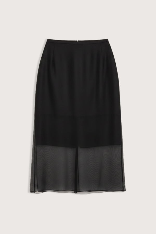 Brandon Maxwell The Brett Pencil Skirt - Black