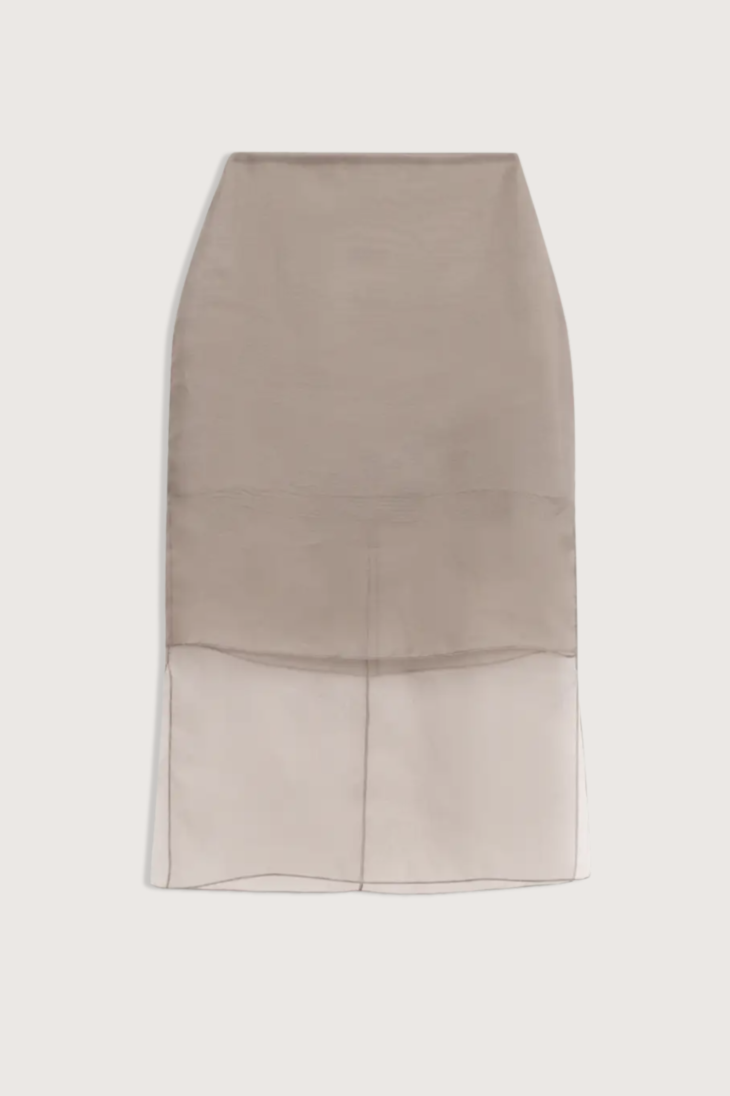 Brandon Maxwell The Brett Pencil Skirt - Smoke
