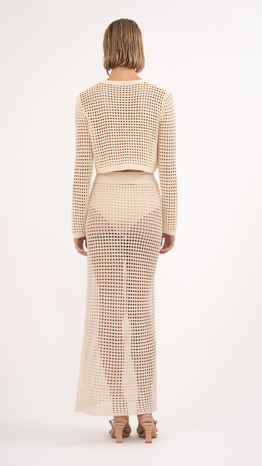 Nonchalant Label Brianna Maxi Skirt - Beige