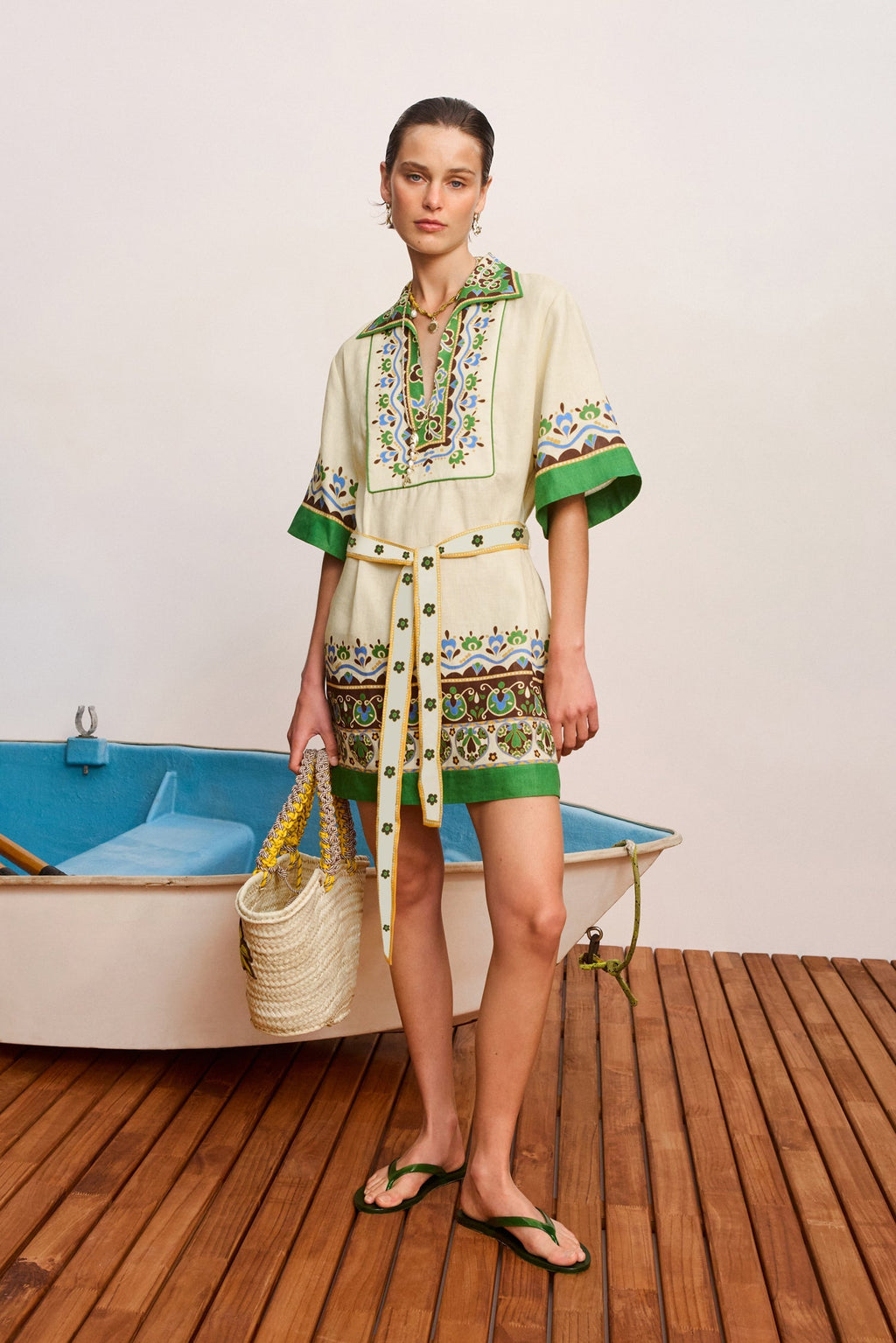 ALÉMAIS Bridgette Mini Shirtdress