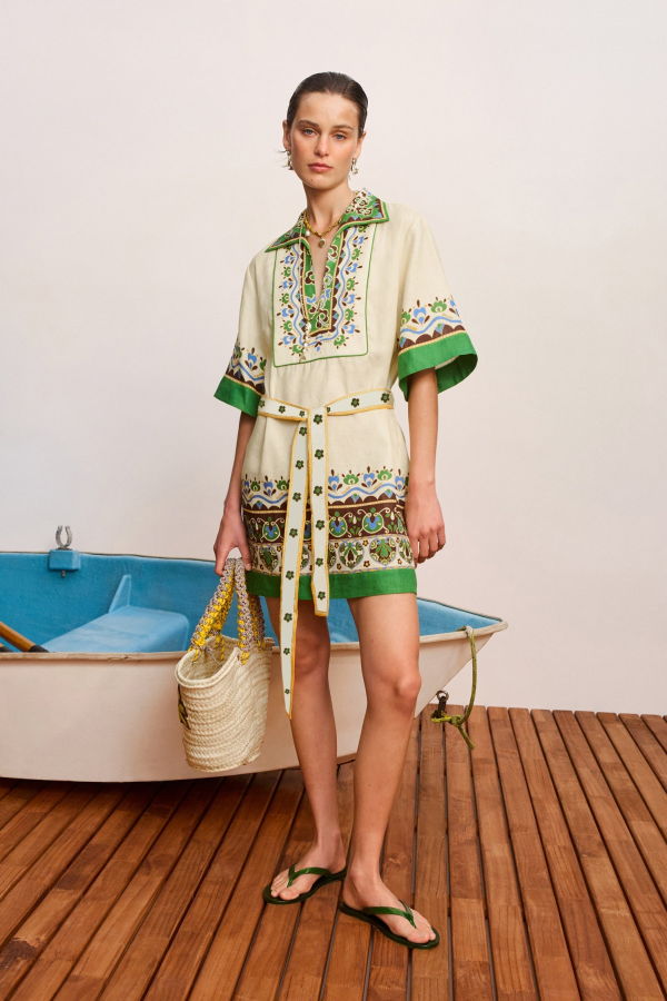 ALÉMAIS Bridgette Mini Shirtdress