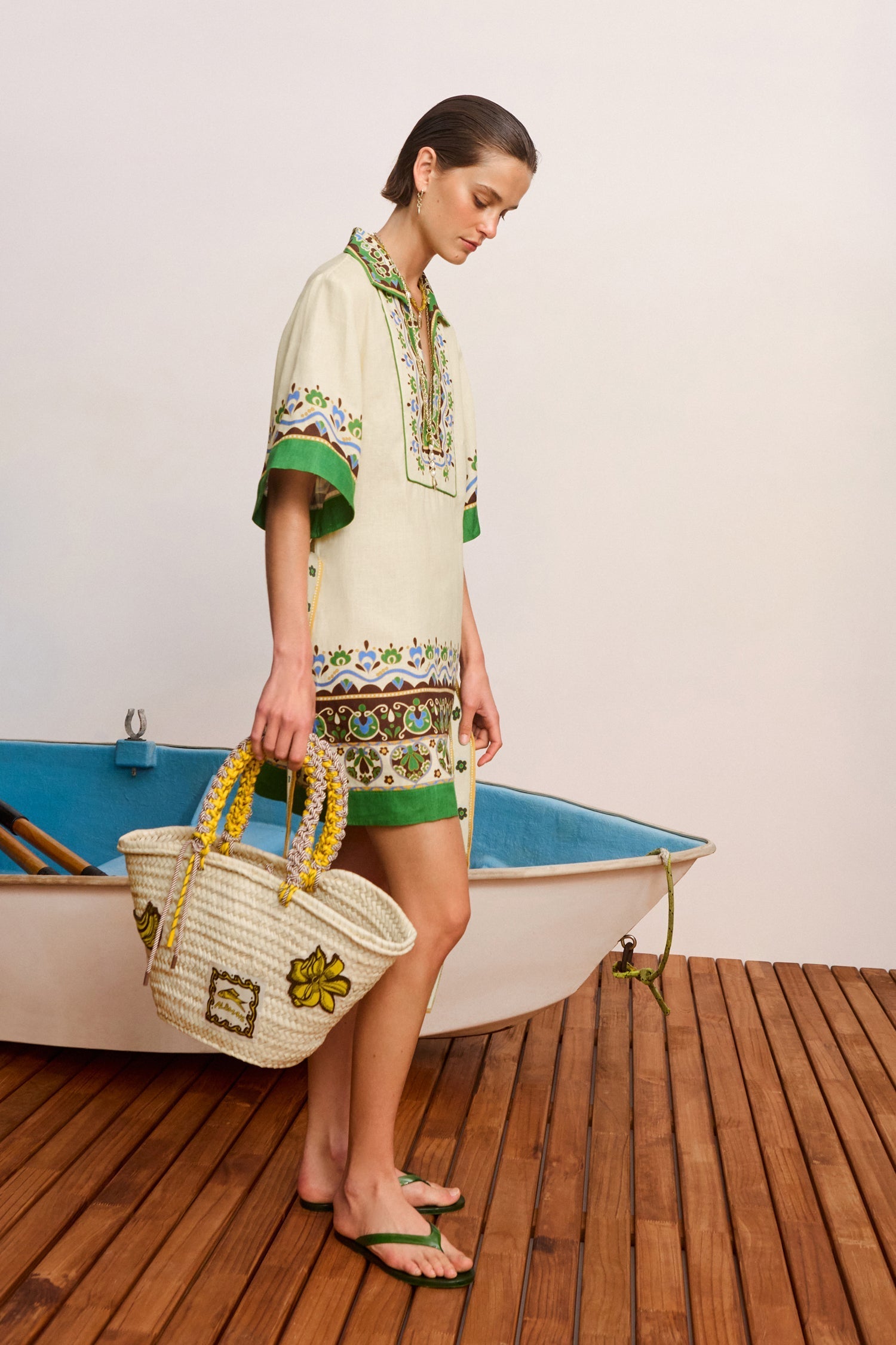 ALÉMAIS Bridgette Mini Shirtdress