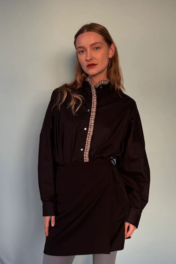 A Bronze Age Brighton Top - Black