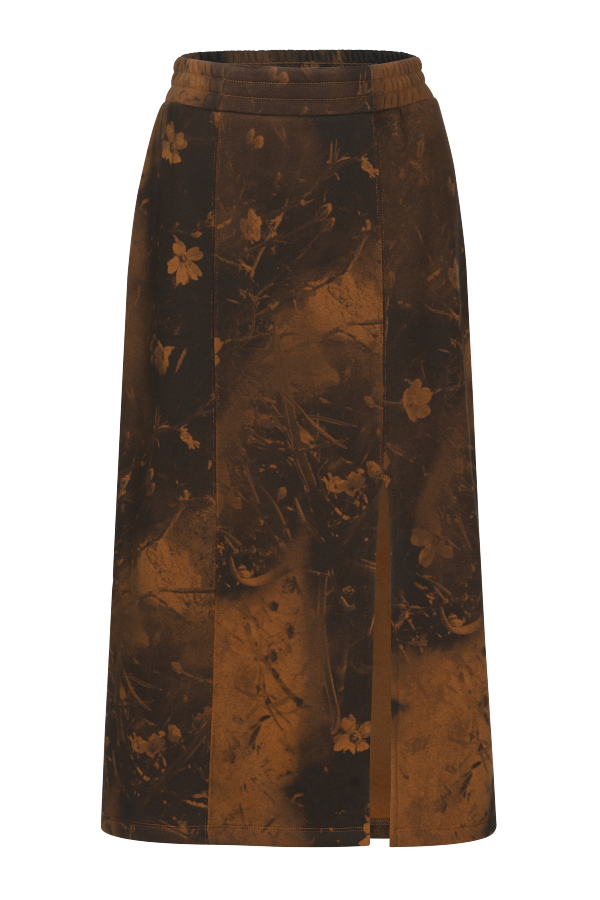 Untitled in Motion Brigite Sweatskirt - Faskomilo/Brown