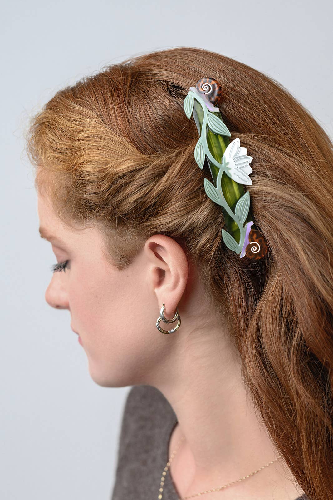 Winona Irene Brocéliande French Barrette
