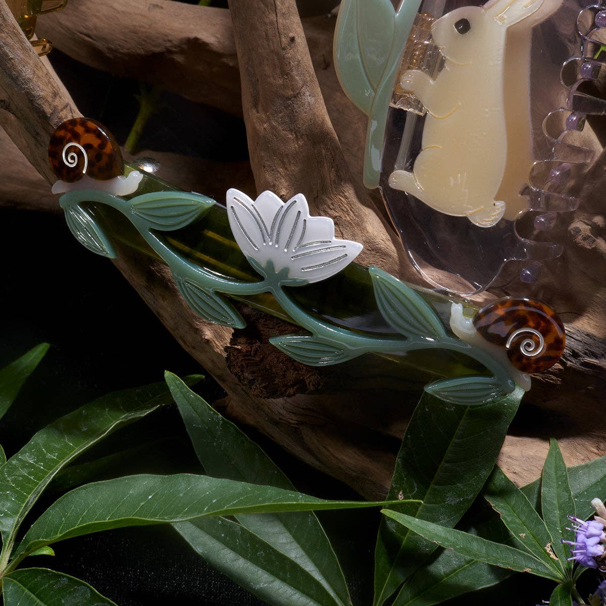 Winona Irene Brocéliande French Barrette