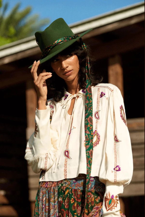 Carolina K Bronco Hat - Emerald