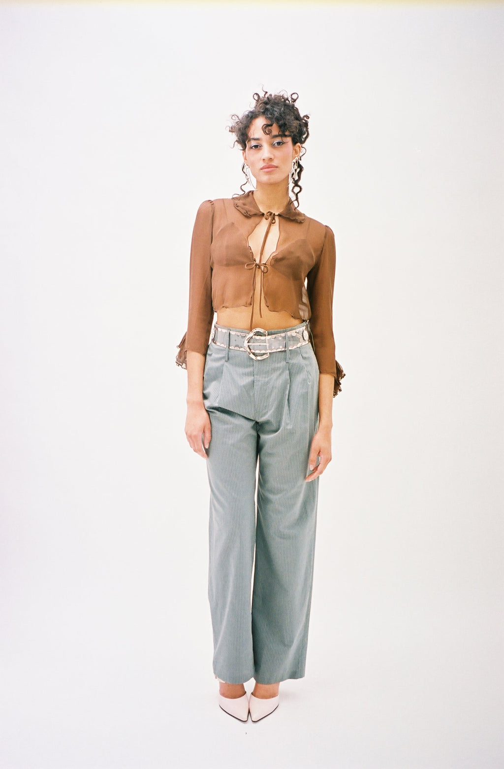 Maryam Nassir Zadeh Cadallic Bra - Bronze