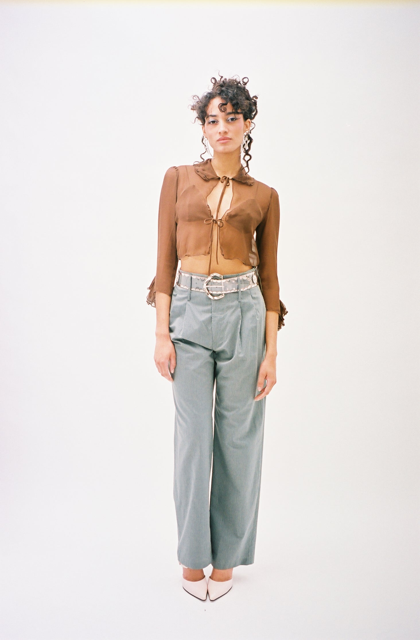 Maryam Nassir Zadeh Cadallic Bra - Bronze