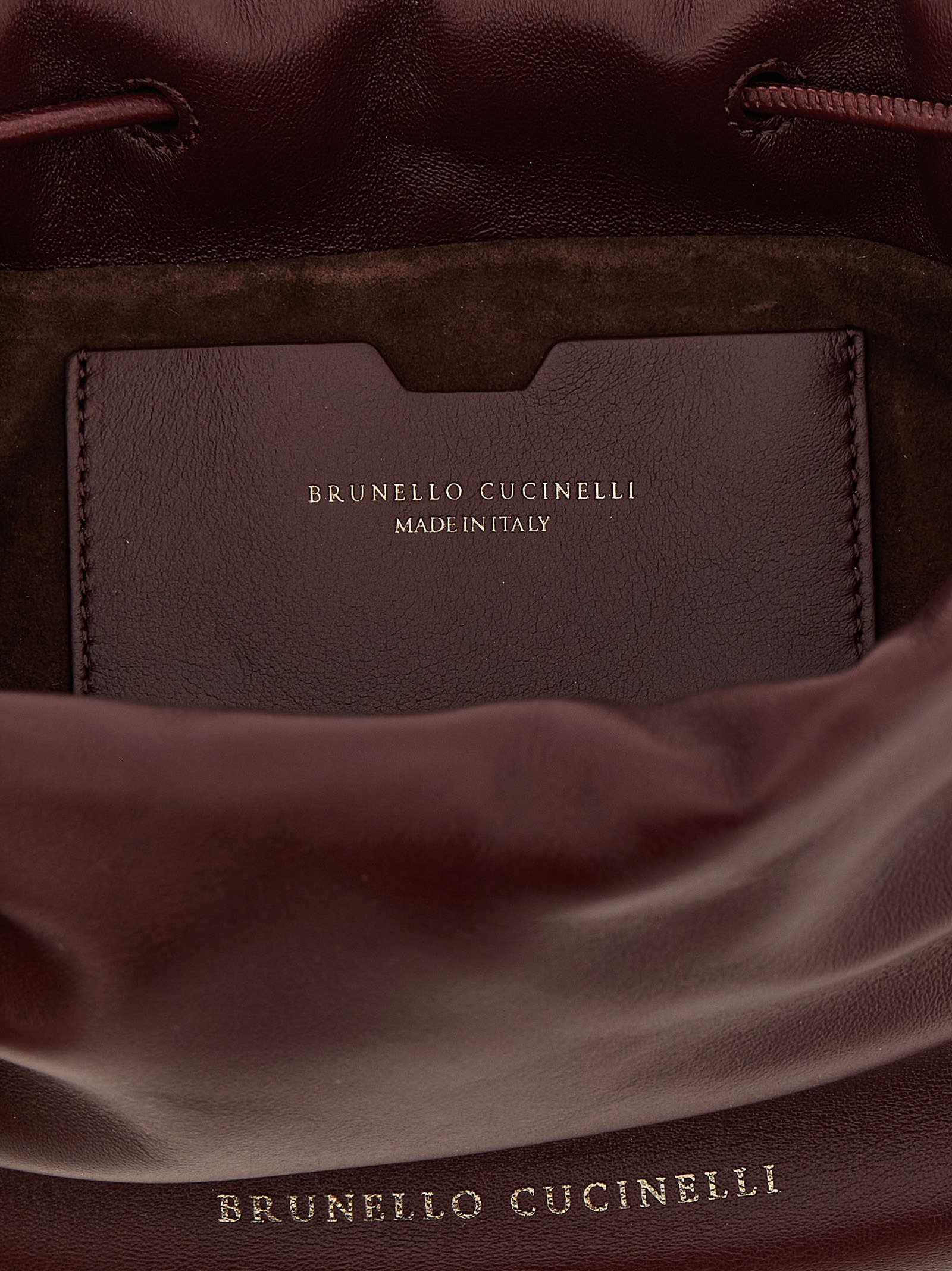 Brunello Cucinelli Mellow Mini Crossbody Bag