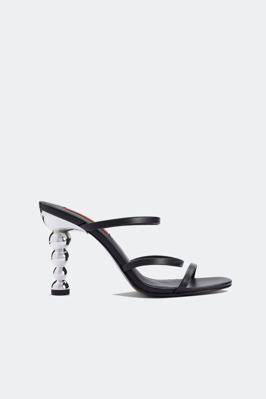 Simon Miller Bubble Drop Heel Sandals - Black/Silver