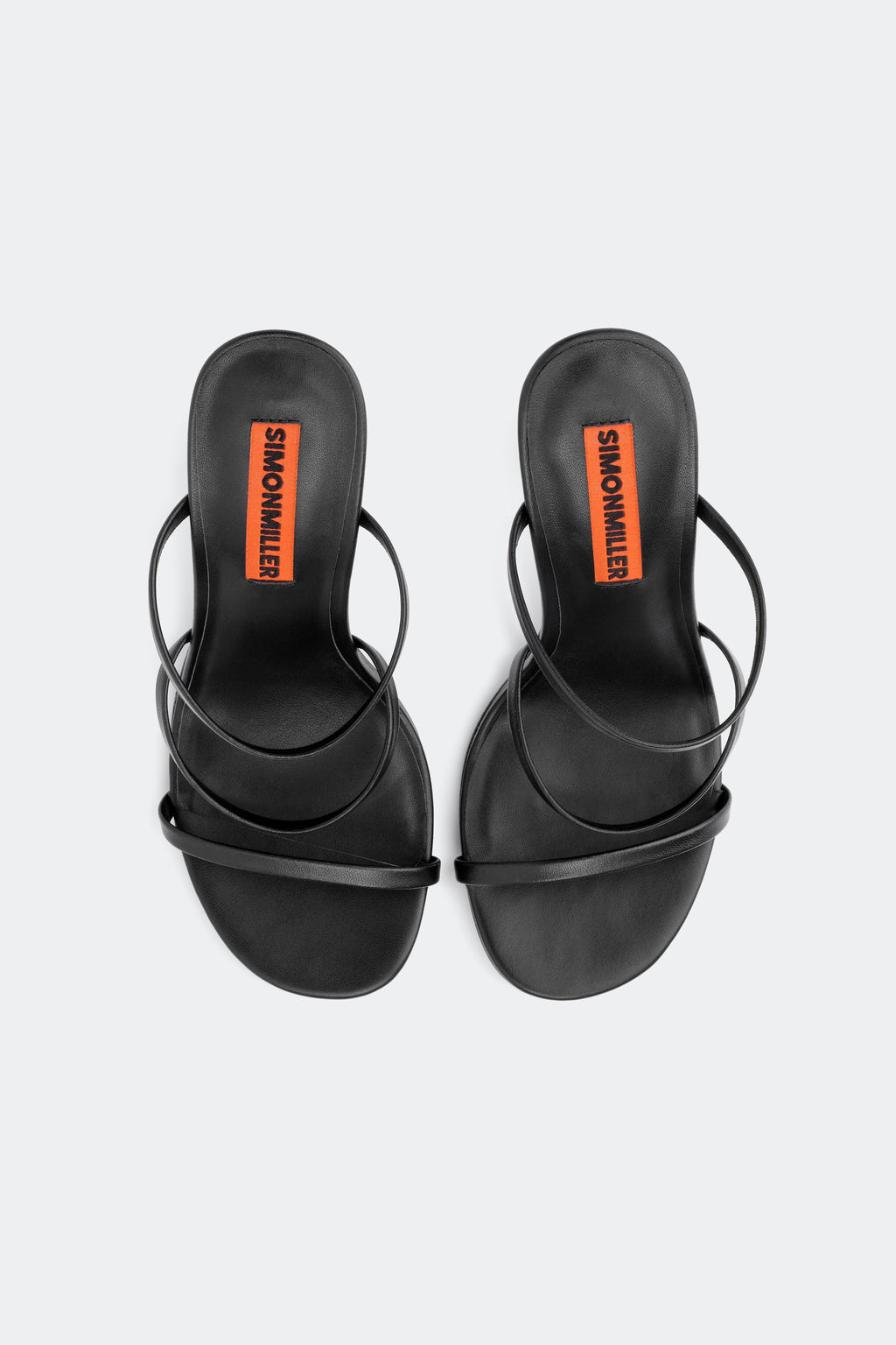 Simon Miller Bubble Drop Heel Sandals - Black/Silver