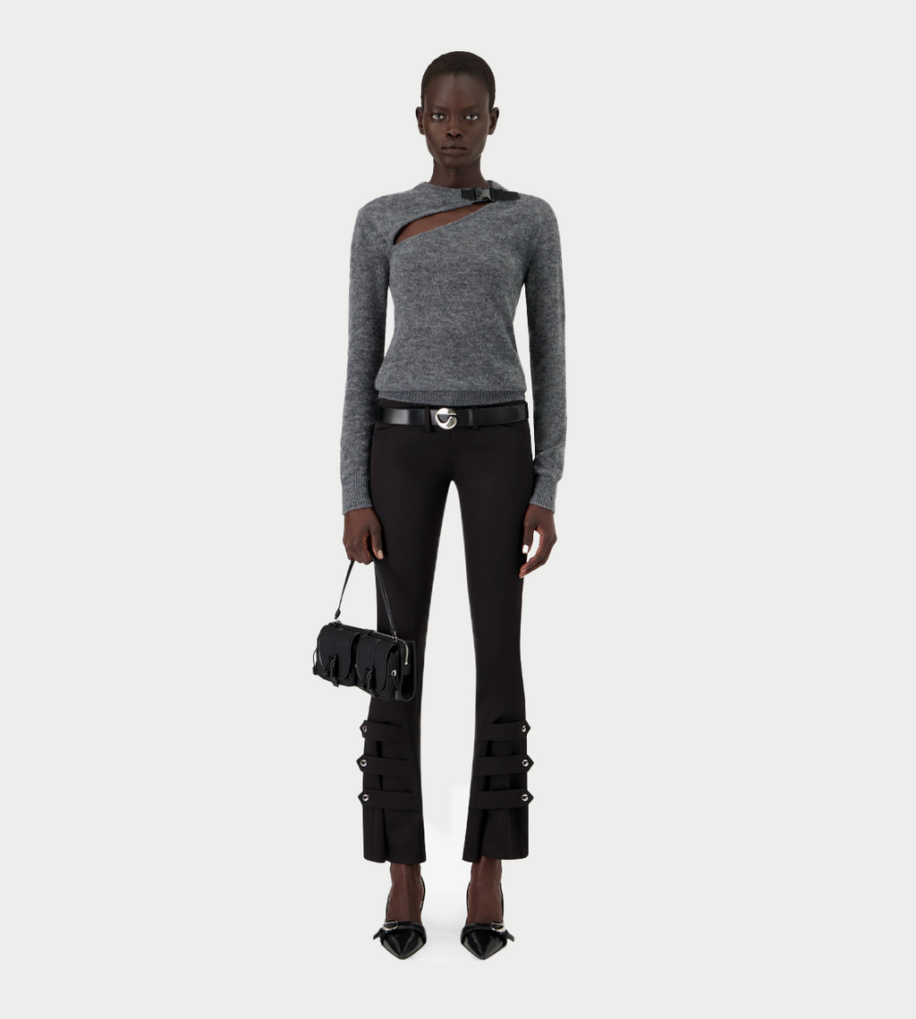Coperni Buckle Cut-out Sweater