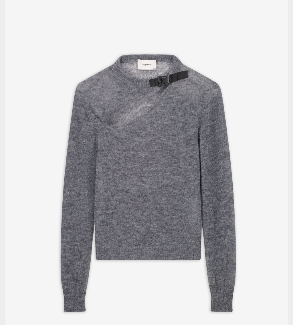 Coperni Buckle Cut-out Sweater