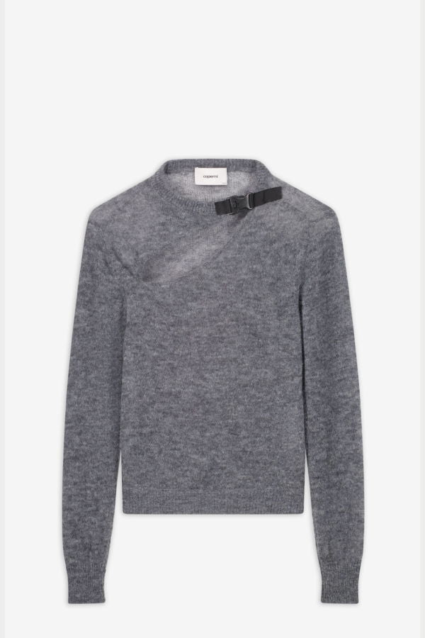 Coperni Buckle Cut-out Sweater