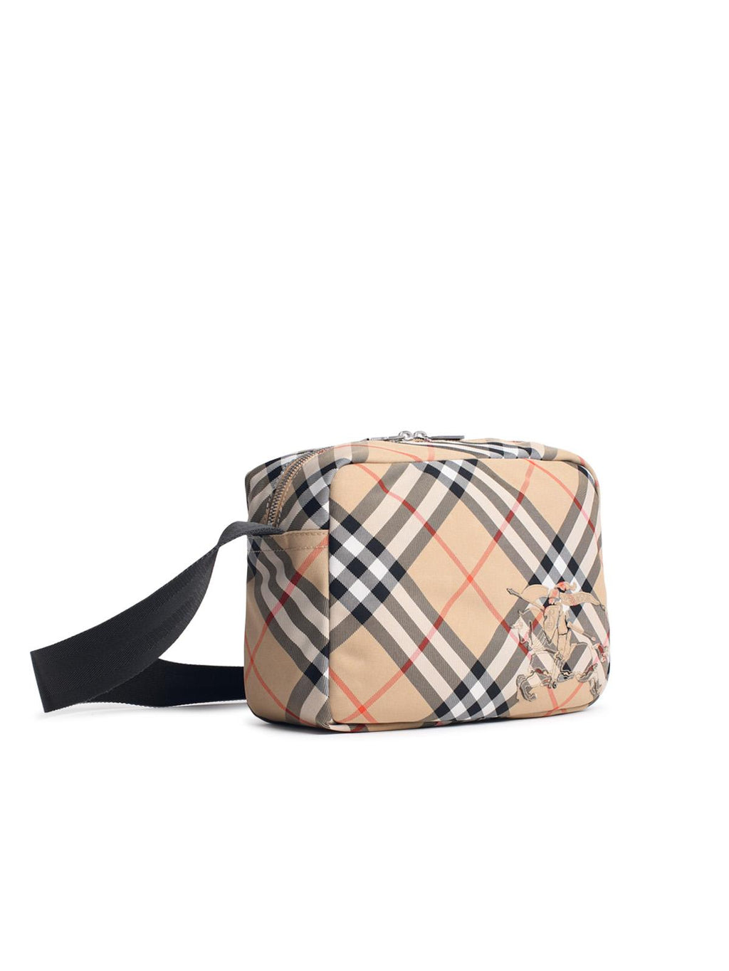 Burberry Check Shoulder Bag - Beige