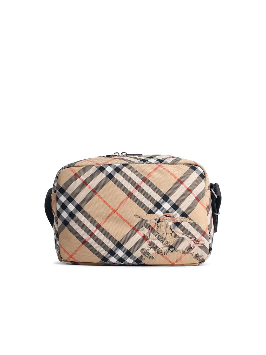 Burberry Check Shoulder Bag - Beige