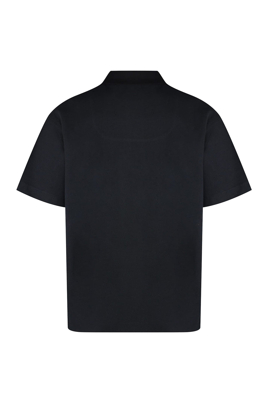 Burberry Cotton-Piqué Polo Shirt - Black