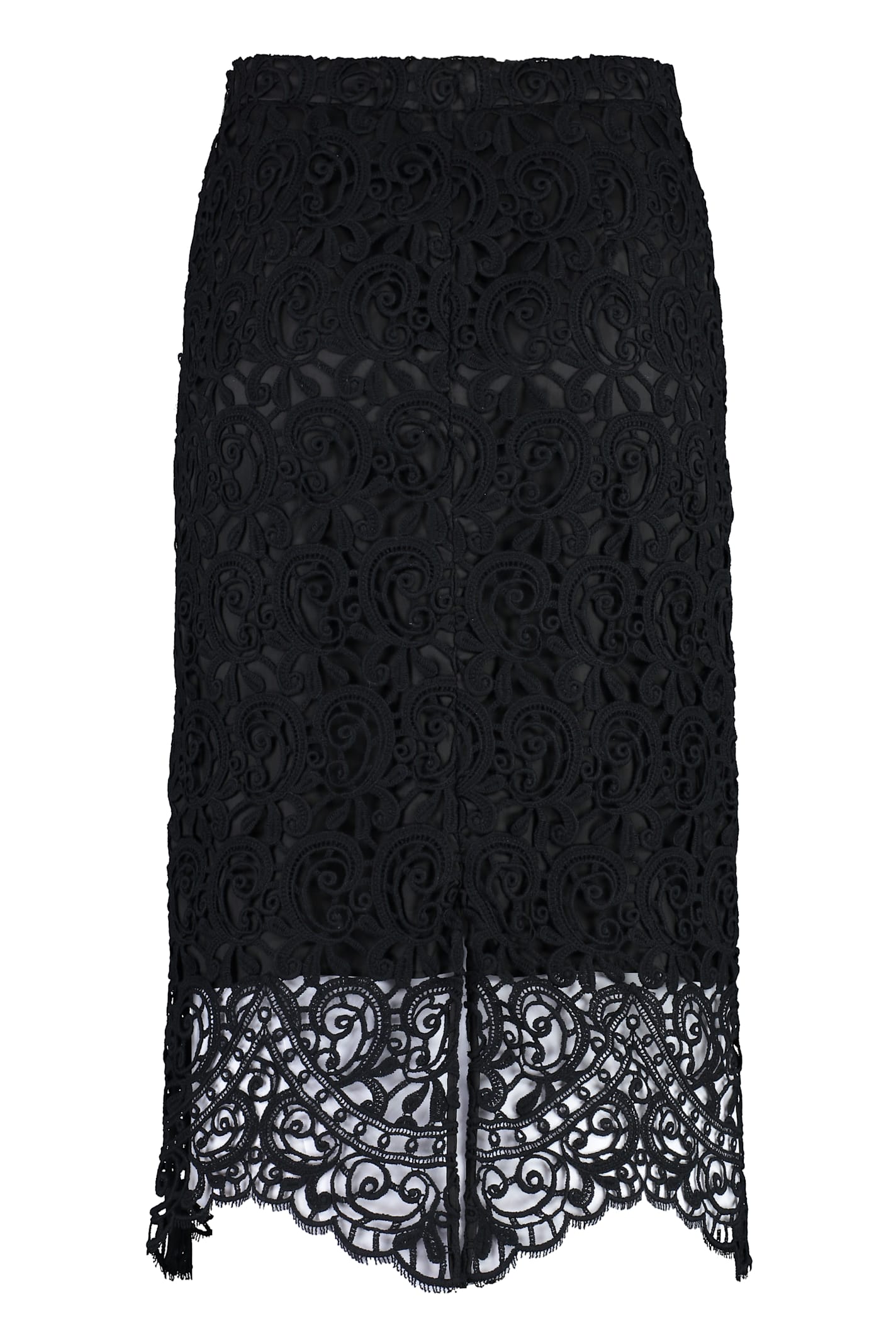 Burberry Lace Skirt - Blue