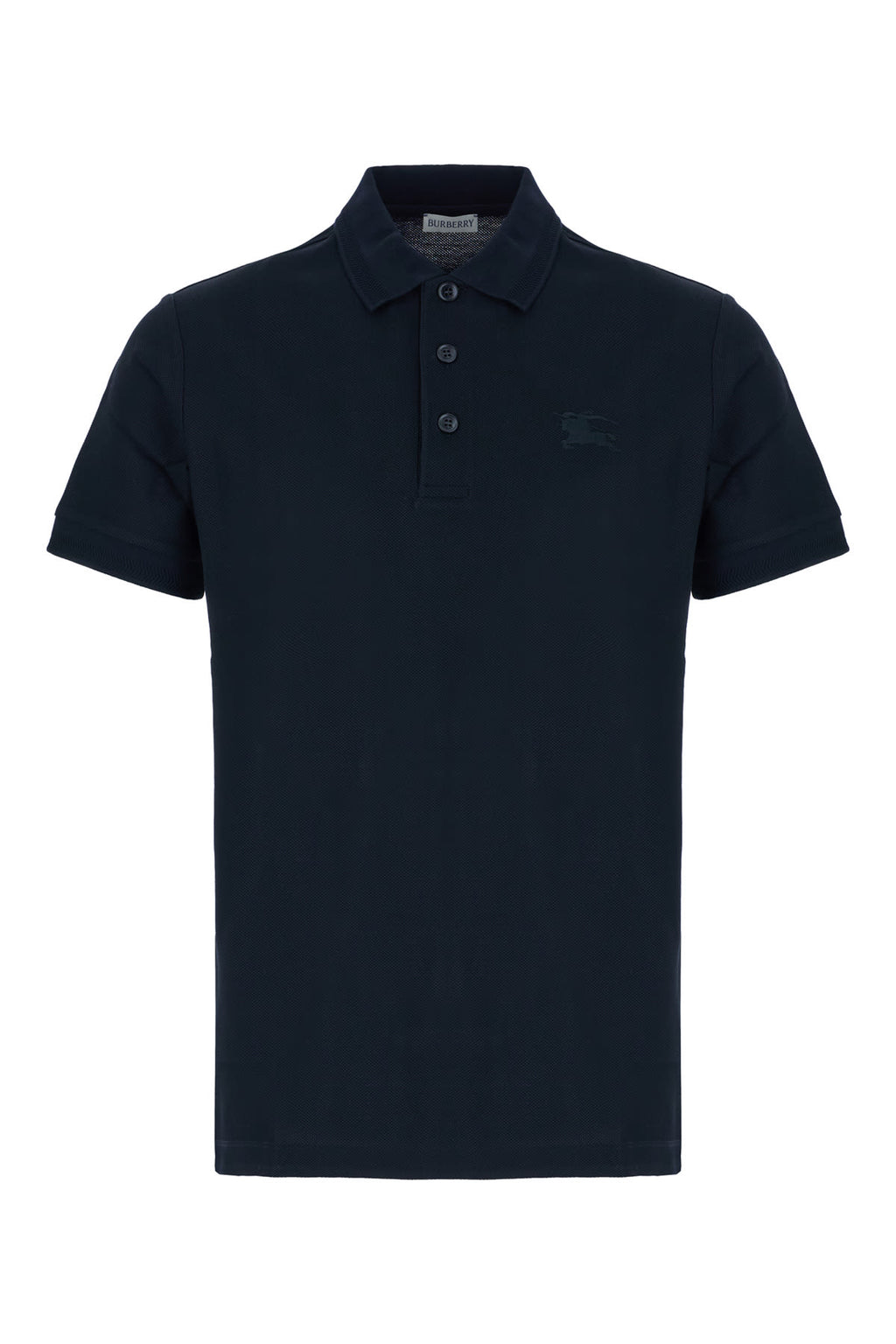 Burberry Navy Blue Piquet Polo Shirt