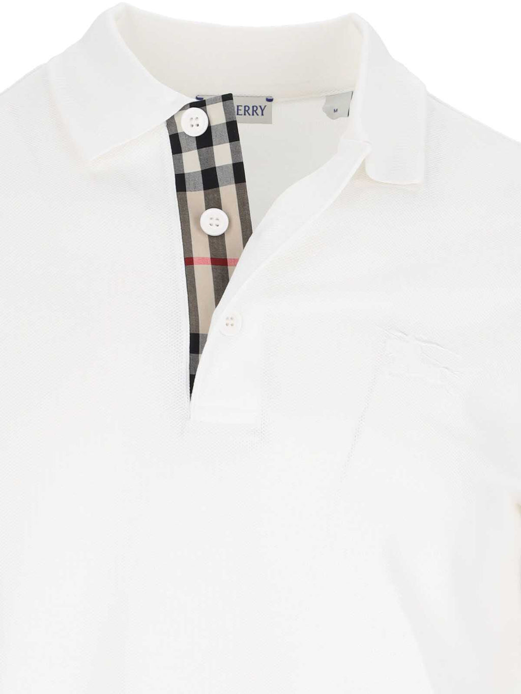 Burberry EKD Polo Shirt - White