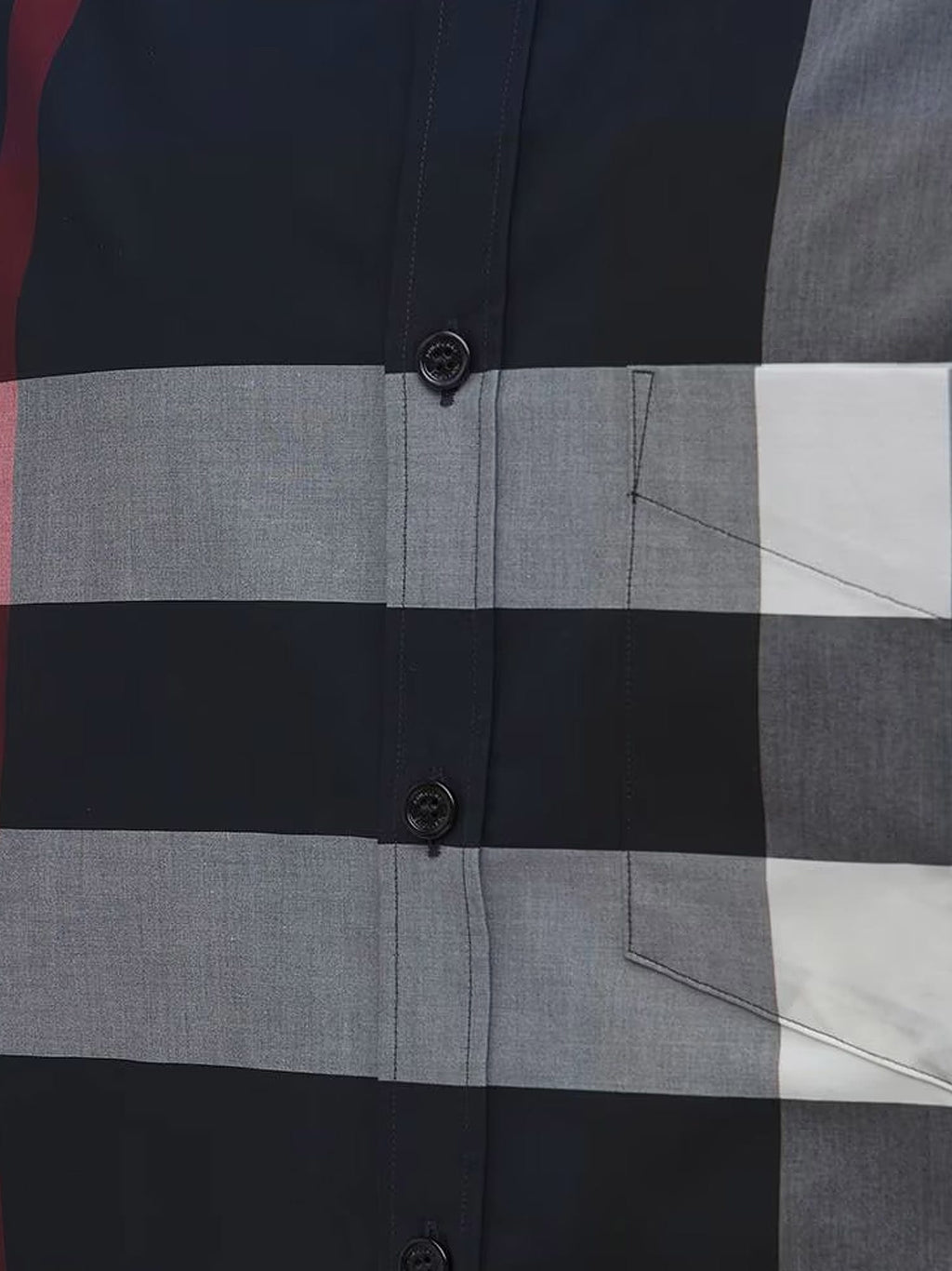 Burberry Shirt - Blue/Red