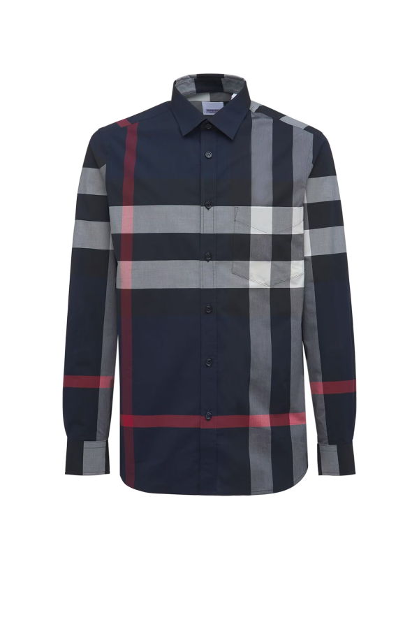 Burberry Shirt - Blue/Red
