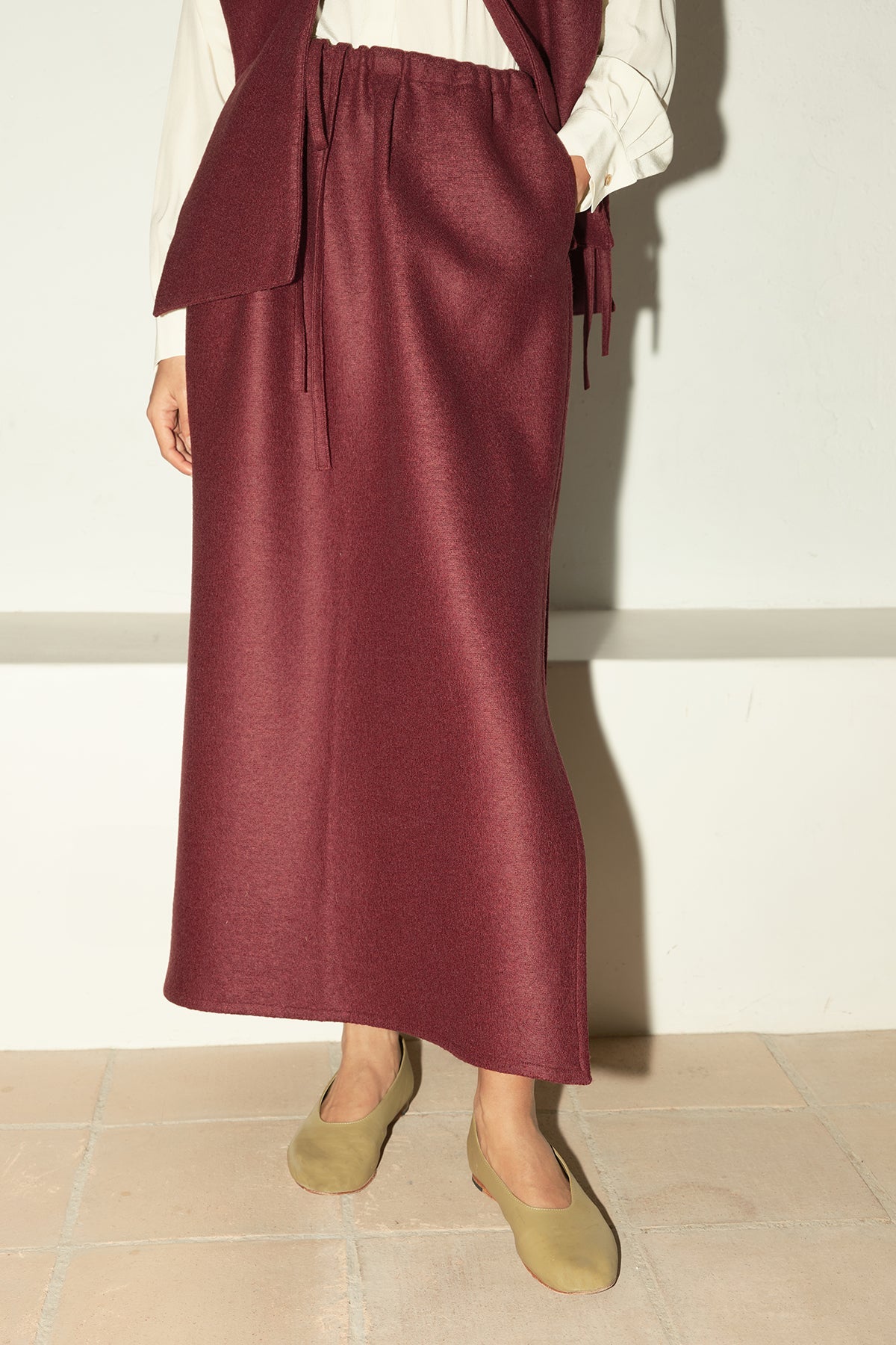 Datura Nova Skirt - Burgundy